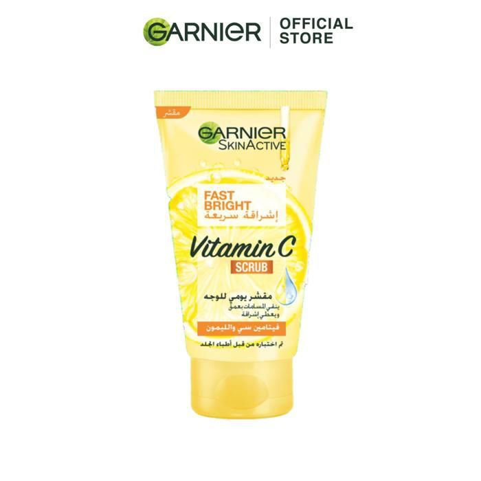 Garnier gel scrub vitamin C