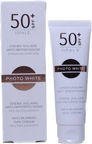 photo white creme solaire anti imperfections 50ml