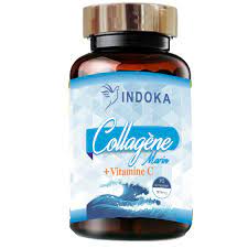 Indoka collagène marin + vitamine C 90 gélules