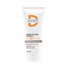 D white crème solaire teinté spf 50+ 50ml