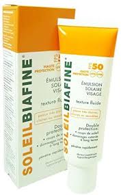 Soleil Biafine émulsion texture fluide spf 50+ 50ml