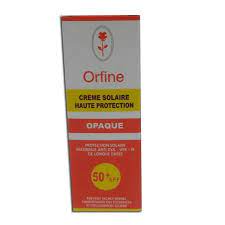 Orfine sun cream opaque 50ml