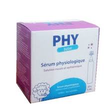 PHY bébé sérum phyiologique solution nasal 10*5ml