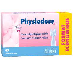 gilbert sérum phyiologique solution nasal 40*5ml