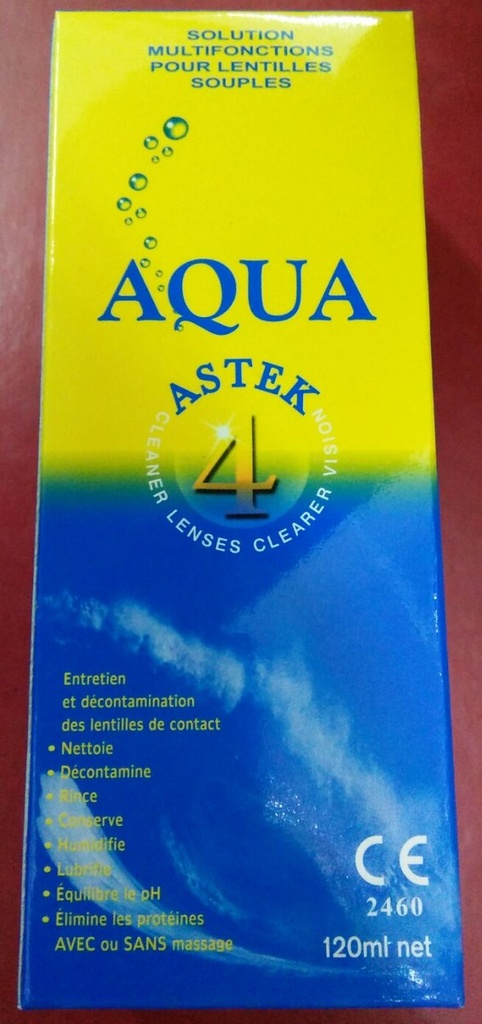 AQUA astex nettoyage lentille 120ml