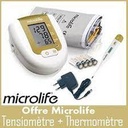 Microlife tensiomètre BP 3AGI + digital thermometer