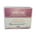 dispo van seringue 0.5 ml