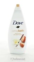 gel douche dove caring bath shea butter 750ml