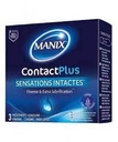 Manix contact plus préservatif /3