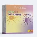 Indoka vita d3+k2 30 gelules