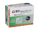 Bd micro fine plus seringue insuline 1 ml